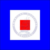 Marine signal flag: Letter "W" (Whiskey)